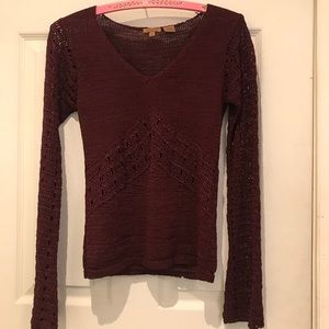 long sleeve boho top